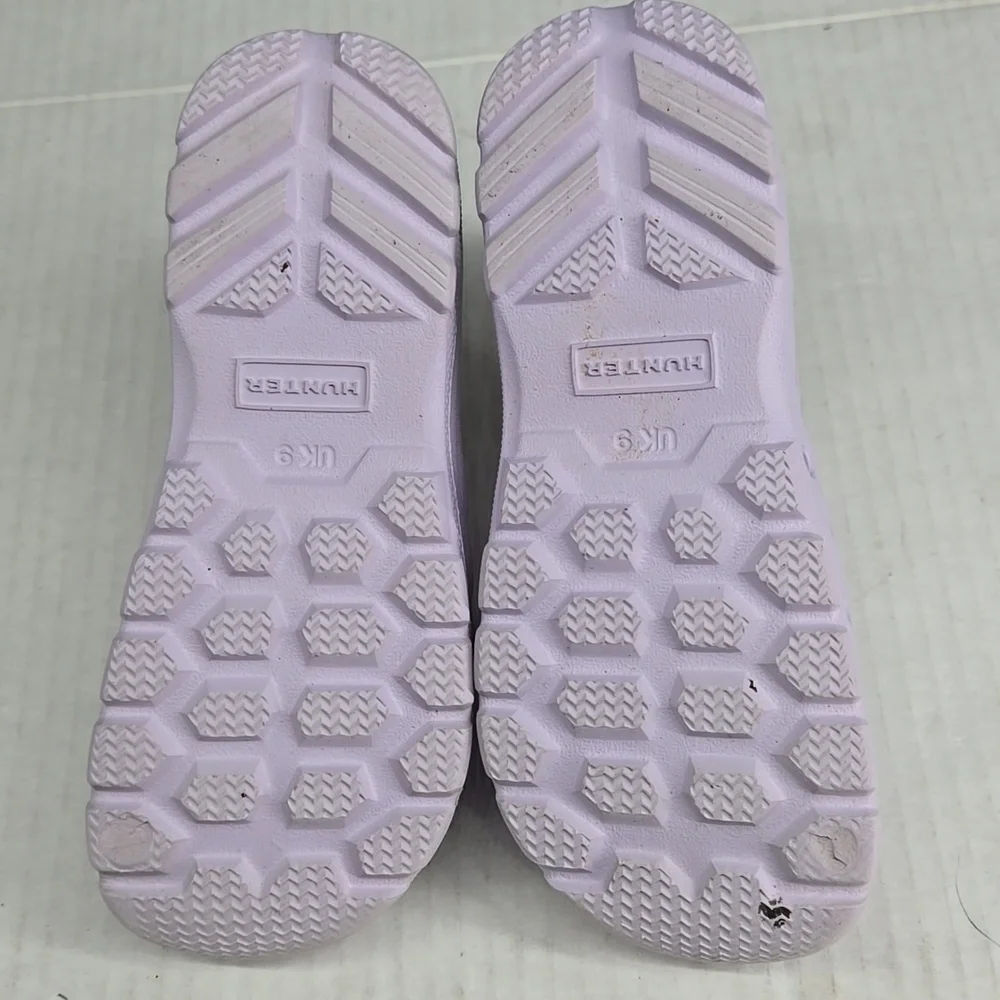 Hunter Kids Purple Slip-On Water Shoes UK 9 US 10